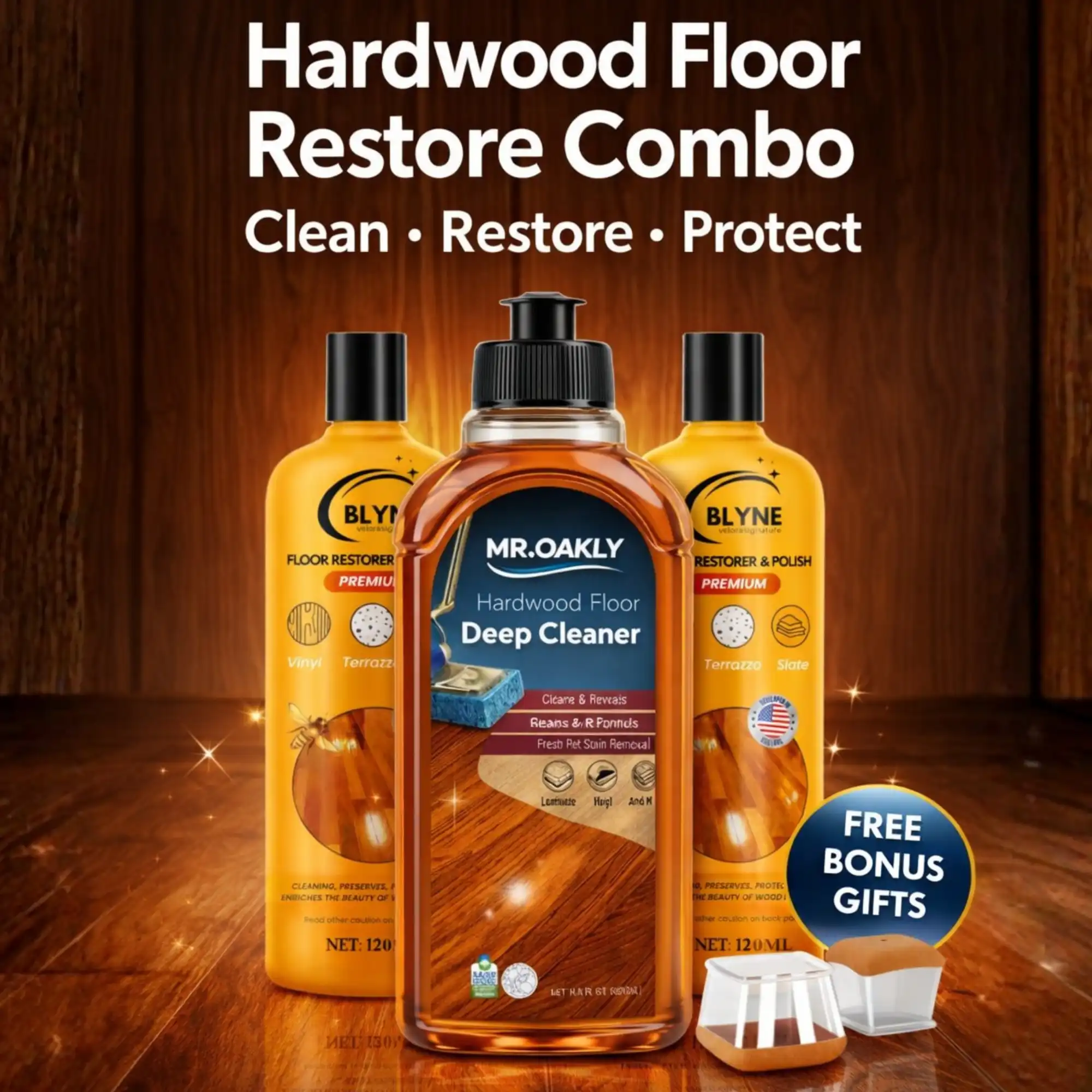 Essential Hardwood Floor Care Kit